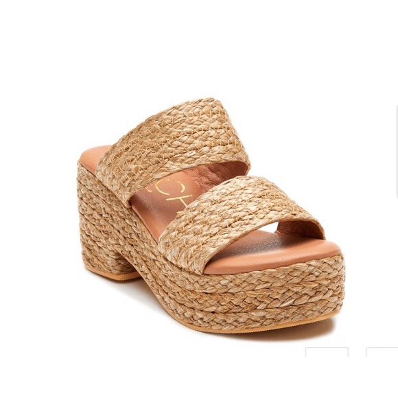 Matisse Shoes - Matisse Ocean Ave Vegan Slide On Platform Sandals Women Size 8M